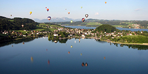 Heißluftballone am Mattsee